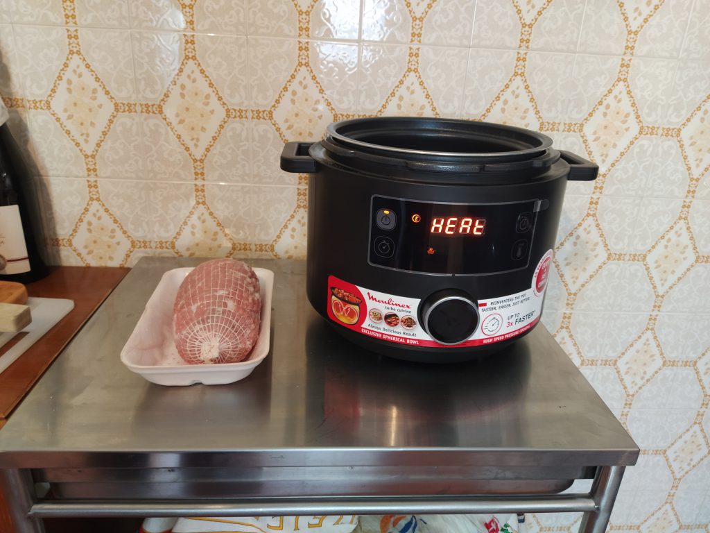 Moulinex Turbo Cusine riscaldamento